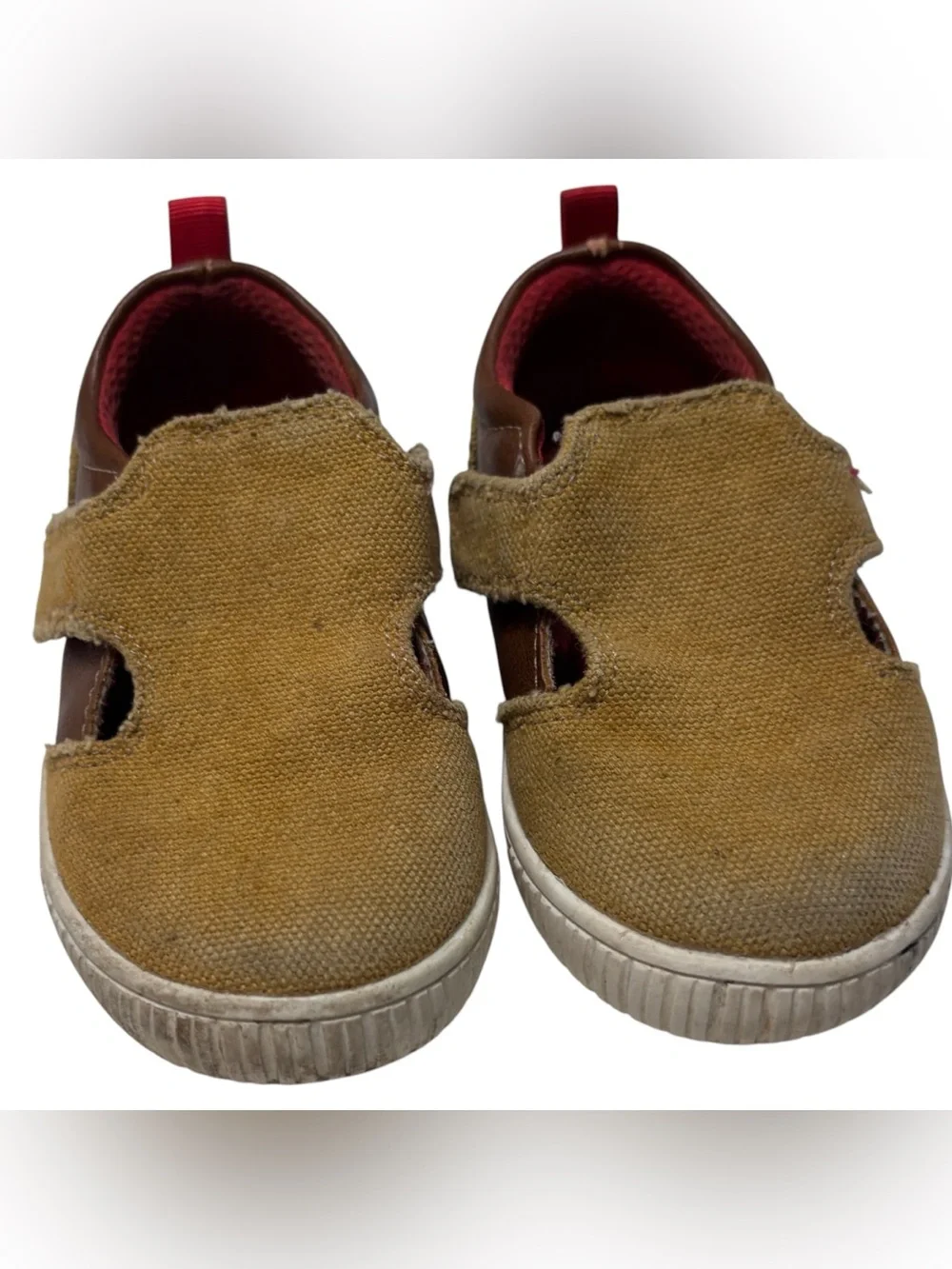 Livie and Luca Hop Kids Canvas Slip-On sneakers size 5 Toddler